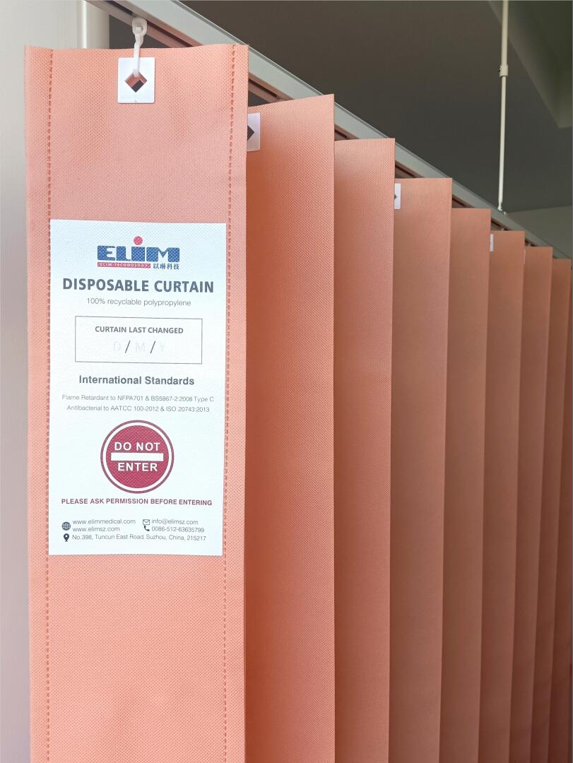 Elimes antibakterielle Einwegvorhänge