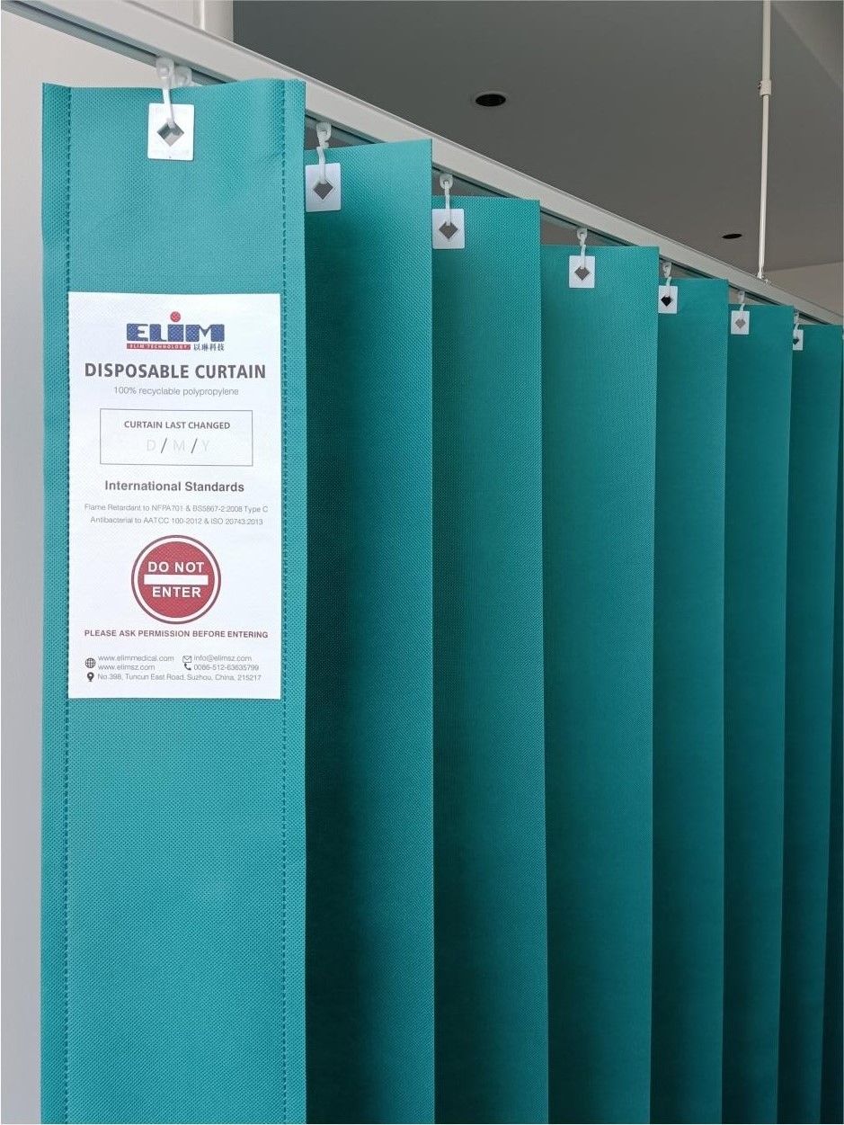 Elimes antimikrobieller medizinischer Vorhang